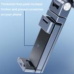Support d'écran de téléphone portable pliable rotatif à 360 degrés, bâton de Selfie réglable multi-angle